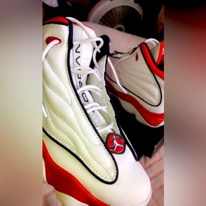 Air Jordan pro white gym red